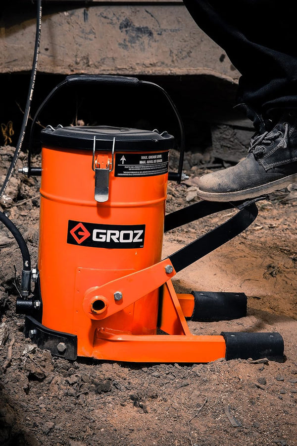 Groz, Groz FOP/10A, FOP/10A, Foot Operated Grease Pump, 10 Kg Grease Pump, 10 Kg Foot Grease Pump, Manual Grease Pump, Hand Free Grease Pump, High Pressure Grease Pump, Grease Pump, Lubrication Pump, Automotive Grease Pump, Agricultural Grease Pump, Construction Grease Pump, Industrial Grease Pump, Heavy Equipment Grease Pump, Heavy Duty Grease Pump, Workshop Grease Pump, Machinery Lubrication Pump, Groz Grease Pump, Grease Pump 10Kg, Garage Grease Pump, Grease Pump Online, Buy Grease Pump Online, Lion Tool