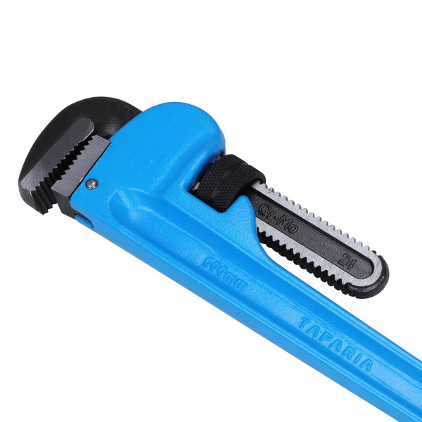 Taparia 24 Inch / 600mm Heavy Duty Pipe Wrench HPW24 | Professional Plumbing Tool