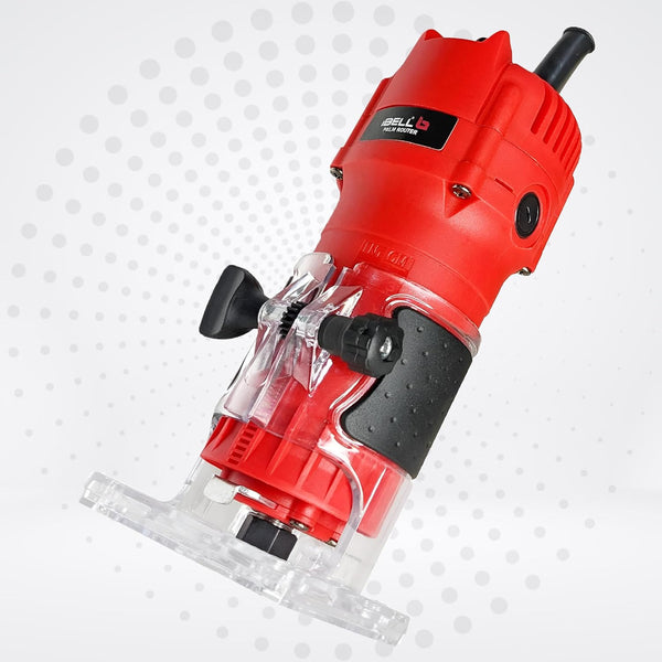 iBELL Palm Router 650W PR60-68 | 6mm Wood Trimmer Router for Edge Trimming & Grooving