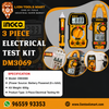 INGCO 3-Piece Electrical Test Kit DM3069 | Digital Multimeter, Clamp Meter & Voltage Tester