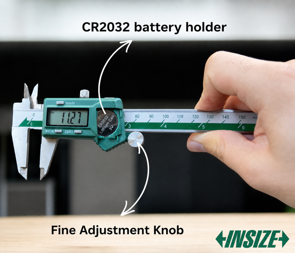 Insize Digital Calipers 0-150MM/0-6Inch 1113-150 | Electronic Vernier Measuring Tool
