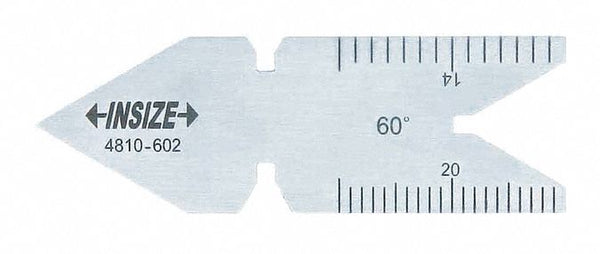 Insize Center Gauges Unified 60° 4810-602 | Thread Alignment & Angle Measuring Tool