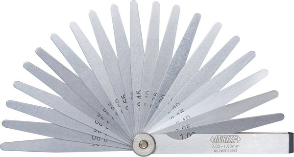 Insize Feeler Gauge 0.05-1.00mm 4602-20 | Precision Thickness Measuring Tool