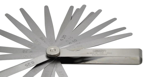 Insize Feeler Gauge 0.05-1.00mm 4602-20 | Precision Thickness Measuring Tool