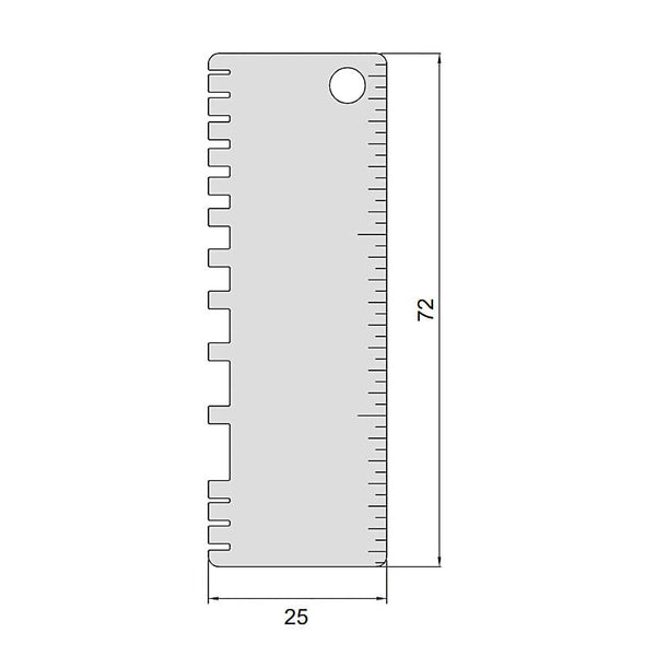 Insize Thickness Gauge 0-2 3/4