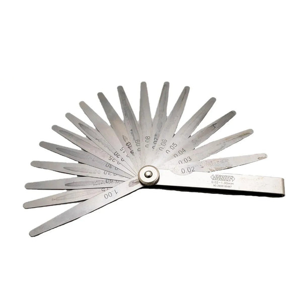 Insize Feeler Gauge 0.02-1.00mm 4602-17 | Precision Thickness Measuring Tool