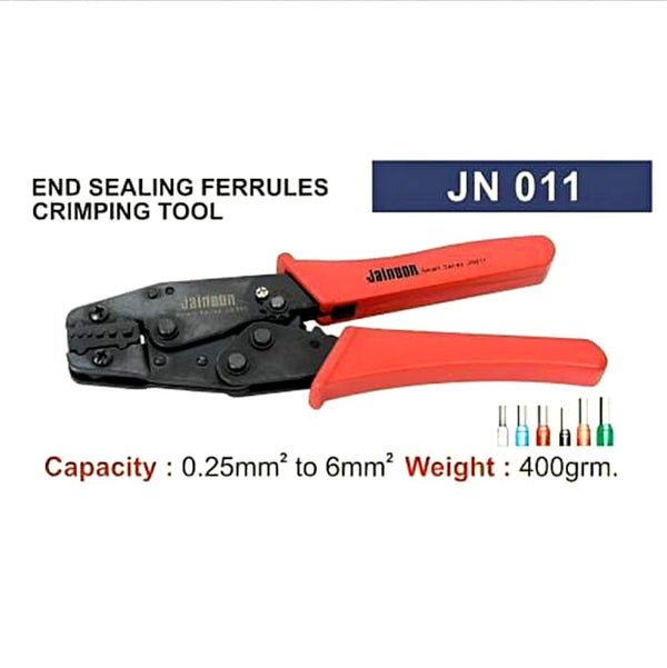 JAINSON JN 011 END SELAING FERRULES CRIMPING TOOL | 0.25MM TO 6MM
