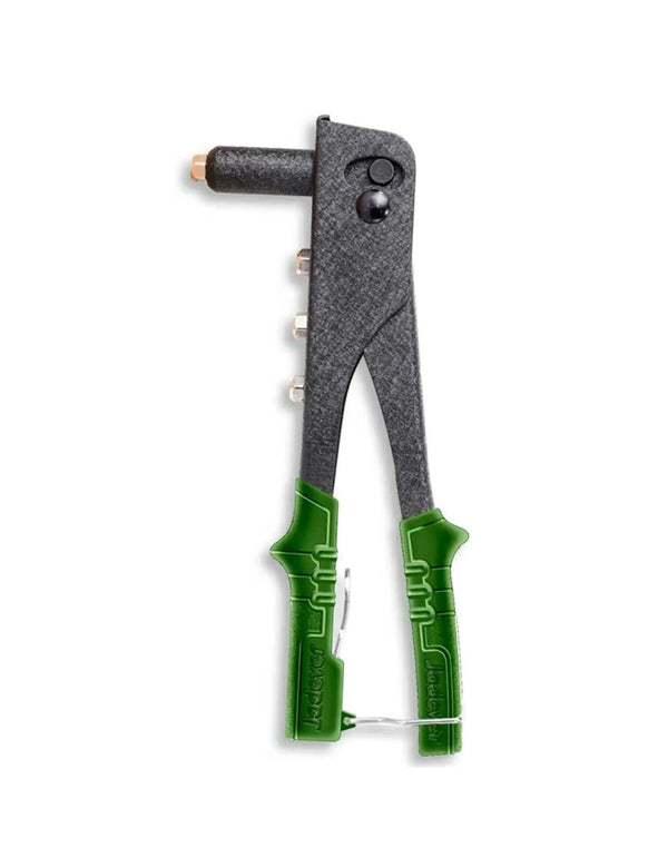 Jadever 10.5 Inch Hand Riveter JDHR1610 | Heavy Duty Manual Pop Rivet Gun | 2.4mm to 4.8mm Rivet Tool