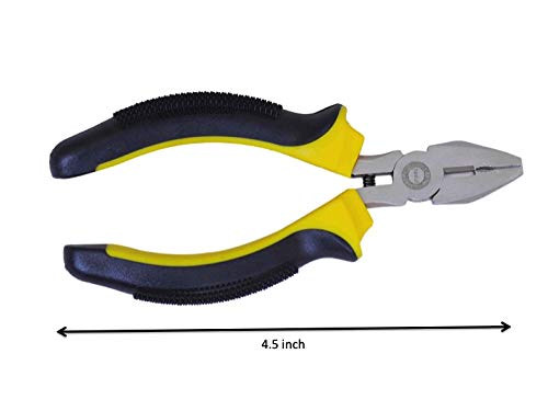 Jon Bhandari Mini 4.5Inch Combination/Cutting Plier C-080 | Wire Cutter Tool