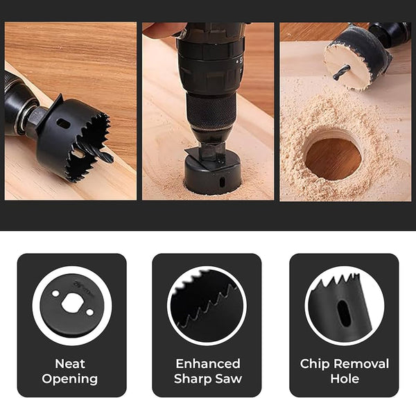 Jon Bhandari Deep Holesaw | Heavy Duty Hole Cutter