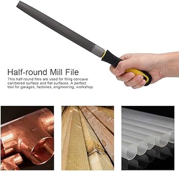 Jon Bhandari File Flat with Handle | Heavy Duty Metal Filing Tool