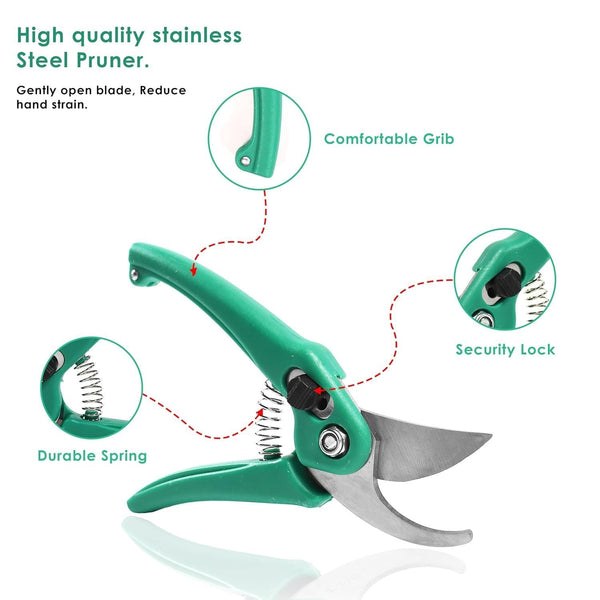 Jon Bhandari Flower Cutter 7.5Inch | Heavy Duty Garden Cutting Tool