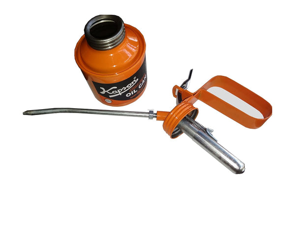 Kapson Stainless Steel Oil Can 1/2 Pint 250ml Wesco Type with Lever Pump Body K-102