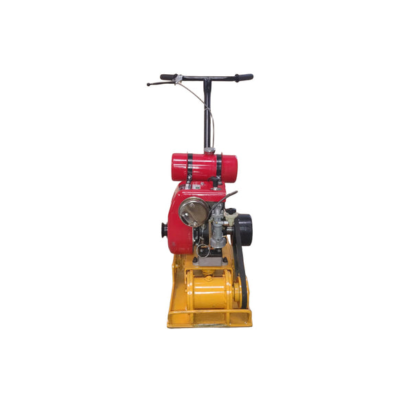 Lion 1 Ton 10mm Plate Earth Rammer with Greaves GG24 2HP Petrol Engine | Compact Soil Compactor