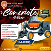 1/2 Bag Concrete Mixer Machine (6hp Kirloskar Engine)