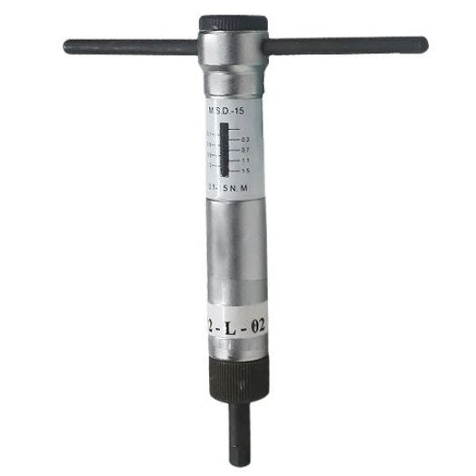 Mac Master Standard Type 1/4Inch MSD-15 Torque Wrench | 0.1-1.5N.m (Adjustable Click Type)