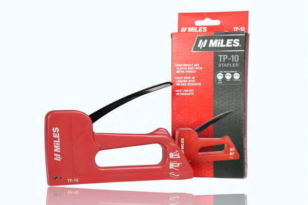 Miles Plastic TP-10 Gun Tracker Combo with 2000 pcs 23/8 Stainless Steel Staple Pins