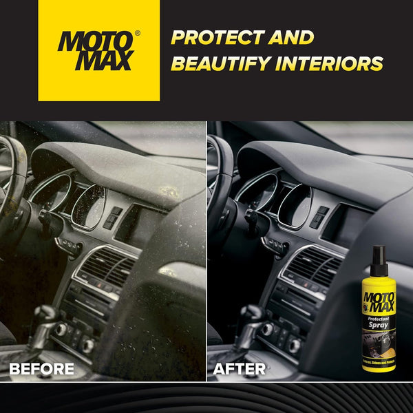 Motomax, Motomax Protectant Spray, 200ml Protectant Spray, Car Protectant Spray, Automotive Protectant, Dashboard Protectant, Dashboard Spray, Dashboard Polish, Plastic Protectant, Plastic Shine Spray, Vinyl Protectant, Rubber Protectant, Car Interior Protectant, Interior Trim Protectant, Automotive Detailing Spray, Car Detailing Product, Car Interior Care, Vehicle Protectant, Bike Protectant Spray, Motorcycle Care Product, Car Care Products, Automotive Surface Care, Motomax Car Care