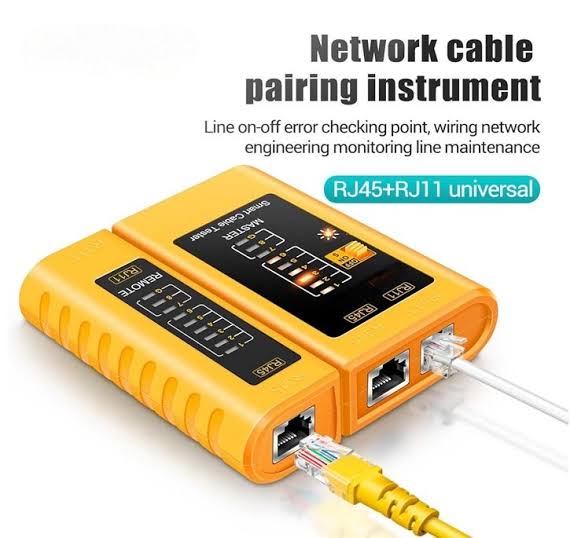 Network cable tester, RJ45 cable tester, RJ11 cable tester, LAN cable tester, RJ45 RJ11 tester, Ethernet cable tester, Cat5 cable tester, Cat6 cable tester, LAN tester, telephone cable tester, cable continuity tester, network tester, cable wire tester
