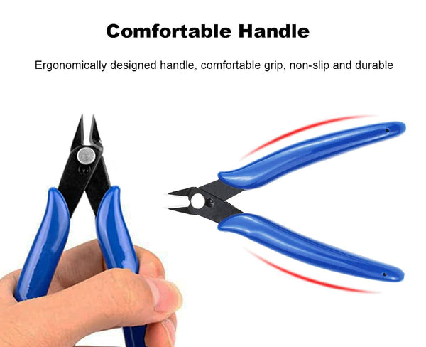 JAINSON O5N 5INCH SMALL WIRE CUTTER/NIPPER WITH INTERNAL SPRING