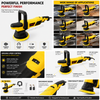 Polymak Random Orbital Sander 125mm PM125DAP | Wood Sanding, Surface Finishing, Paint Removal & Furniture Applications