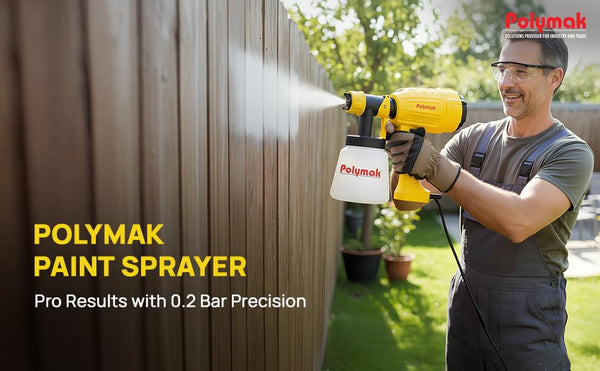 Polymak PM40ESG-DY, Polymak Electric Spray Gun, 1000ml Spray Gun, 400W Paint Sprayer, Electric Paint Sprayer, 2.5mm Nozzle Spray Gun, Polymak Paint Sprayer, Electric Spray Gun, Paint Spray Machine, Furniture Paint Sprayer, Wall Paint Sprayer