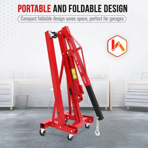 Progrip 2 ton engine crane, Engine crane, Hydraulic engine crane, 2 ton engine hoist, Engine hoist, Automotive engine crane, Garage engine crane, Workshop engine crane, Heavy duty engine crane, Engine lifting crane, Hydraulic engine hoist, Automotive lifting equipment