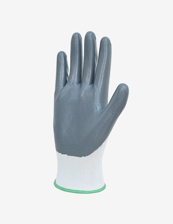 Karam Frontier Nitrile Palm Coated Grey Gloves FT408 | Hand Protection