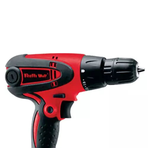 Ralli Wolf RWSD10 400W Screwdriver Drill with 10mm capacity, 0–750 RPM variable speed, 20+1 torque settings and keyless chuck.