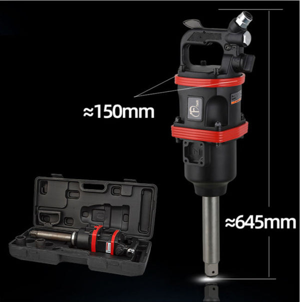 Ralli Wolf IW1050 1-Inch Heavy-Duty Air Impact Wrench with 3200 N·m Torque Rating for Industrial and Heavy Vehicle Maintenance.