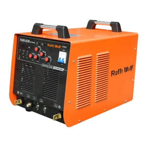 Ralli Wolf RT20A TIG 200 AC/DC 200A MOSFET inverter welding machine with MMA function for aluminium and steel welding, single-phase 220V.
