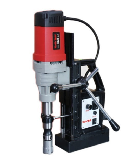 Ralli Wolf MEGA 42 Professional Magnetic Core Drill Machine 1400W with 42mm Drilling Capacity and 12000N Magnetic Adhesion