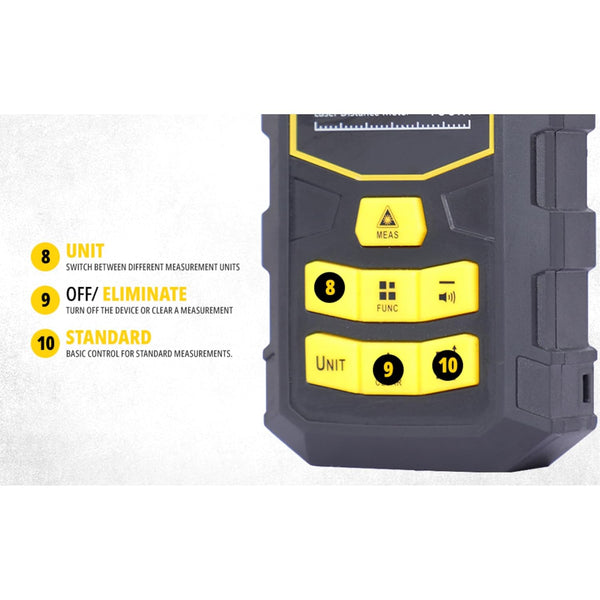 STANLEY LDM 100 Laser Distance Meter (STHT77803-A) - 100m Range