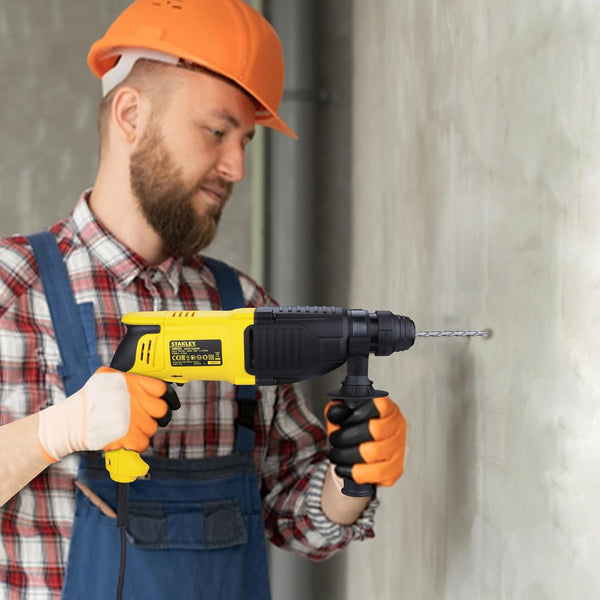Stanley, Stanley SHR263K, SHR263K Hammer Drill, 26mm Hammer Drill, 800W Hammer Drill, SDS-Plus Hammer Drill, Rotary Hammer, 3 Mode Hammer Drill, Concrete Hammer Drill, Masonry Hammer Drill, Concrete Drilling Machine, Anchor Drilling Machine, Chisel Hammer Drill, Percussion Hammer Drill, 3.4J Hammer Drill, 26mm Rotary Hammer, Construction Hammer Drill, Professional Hammer Drill, Electric Hammer Drill, Wall Drilling Machine, Concrete Drilling Tool, Masonry Drilling Tool, SDS Drill Machine, Light Chipping Hamm
