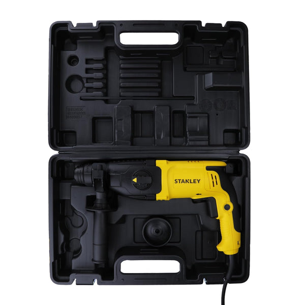 Stanley, Stanley SHR263K, SHR263K Hammer Drill, 26mm Hammer Drill, 800W Hammer Drill, SDS-Plus Hammer Drill, Rotary Hammer, 3 Mode Hammer Drill, Concrete Hammer Drill, Masonry Hammer Drill, Concrete Drilling Machine, Anchor Drilling Machine, Chisel Hammer Drill, Percussion Hammer Drill, 3.4J Hammer Drill, 26mm Rotary Hammer, Construction Hammer Drill, Professional Hammer Drill, Electric Hammer Drill, Wall Drilling Machine, Concrete Drilling Tool, Masonry Drilling Tool, SDS Drill Machine, Light Chipping Hamm