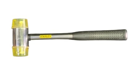 Stanley STHT51772, Stanley soft face hammer, 30mm soft face hammer, Stanley hammer, 450g hammer, nylon face hammer, soft hammer, steel handle hammer, Stanley hand tools, workshop hammer, automotive hammer