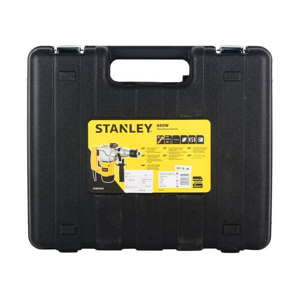 STANLEY, DEMOLISION HAMMER, SDS-PLUS HAMMER, L-SHAPE HAMMER, 2MODE, POWER TOOL, SDS-PLUS HAMMER, Stanley, Stanley STHR272KS, 850W Rotary Hammer, 26mm Rotary Hammer, SDS Plus Hammer, 2 Mode Hammer Drill, SDS Plus Rotary Hammer, Concrete Drilling Machine, Masonry Hammer Drill, Hammer Drilling Machine, Chisel Hammer, Demolition Hammer, Concrete Chipping Machine, Construction Hammer Drill, Rotary Hammer Machine, Power Hammer Drill, Heavy Duty Hammer Drill, 4.1J Rotary Hammer, 3400 BPM Hammer