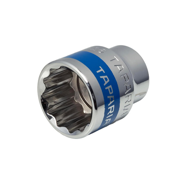 TAPARIA SOCKETS 19MM (3/4INCH) BI-HEX SQUARE DRIVE | FLANK DRIVE