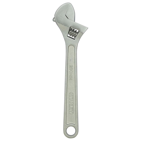 Stanley 87-471, Stanley Adjustable Wrench, Stanley Adjustable Spanner, 10 Inch Adjustable Wrench, 250mm Adjustable Wrench, Chrome Plated Adjustable Wrench, Chrome Vanadium Adjustable Spanner, Forged Adjustable Wrench, Professional Adjustable Spanner, Mechanic Hand Tools, Plumbing Tools, Workshop Tools, Garage Tools, Industrial Maintenance Tools, Engineering Hand Tools, Construction Tools, Heavy Duty Adjustable Wrench, Laser Etched Jaw Scale, Stanley Professional Tools, Lion Tools Mart