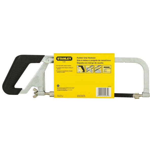 Stanley, Stanley 15-265-23, Stanley Rubber Grip Hacksaw, Adjustable Hacksaw, 10 Inch Hacksaw, Steel Frame Hacksaw, Metal Cutting Hacksaw, Pipe Cutting Saw, Heavy Duty Hacksaw, Professional Hacksaw, Rubber Grip Hacksaw, Fabrication Tools, Workshop Hand Tools, Plumbing Tools, Industrial Cutting Tool, Metal Cutting Tools, Stanley Hand Tools, Maintenance Tools, Lion Tools Mart