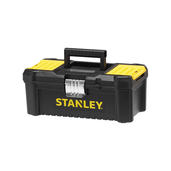 Stanley Tool Box, Stanley STST1-75515, 12.5 Inch Tool Box, Plastic Tool Box, Essential Tool Box, Tool Storage Box, Hand Tool Box, Workshop Tool Box, Tool Organiser, DIY Tool Box