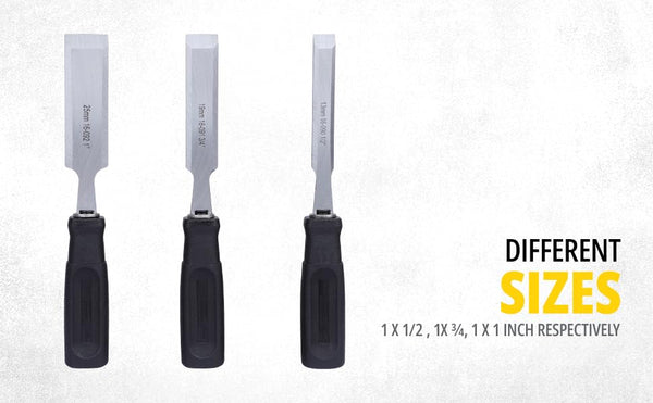 Stanley, Stanley 16-089, Stanley Wood Chisel Set, 3Pcs Wood Chisel Set, Wood Chisel, Carpentry Chisel, Woodworking Tools, Furniture Making Tools, Wood Carving Chisel, Cabinet Making Tools, Joinery Chisel, Heat Treated Chisel, Precision Ground Chisel, Professional Wood Chisel, Woodworking Hand Tools, Carpenter Tools, DIY Woodworking Tools, Stanley Hand Tools, Wood Cutting Chisel, Lion Tools Mart