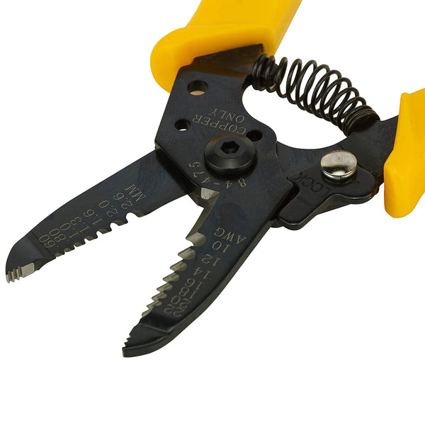 Stanley, Stanley 84-475-22, Stanley Wire Stripper, Wire Stripper Cutter, 6 Inch Wire Stripper, 150mm Wire Stripper, AWG12-22 Wire Stripper, Electrical Wire Stripper, Wire Cutting Tool, Electrician Hand Tools, Cable Stripper, Wire Cutter, Electrical Maintenance Tools, Wiring Tools, Industrial Hand Tools, Professional Wire Stripper, Electrical Installation Tools, Stanley Hand Tools, Lion Tools Mart