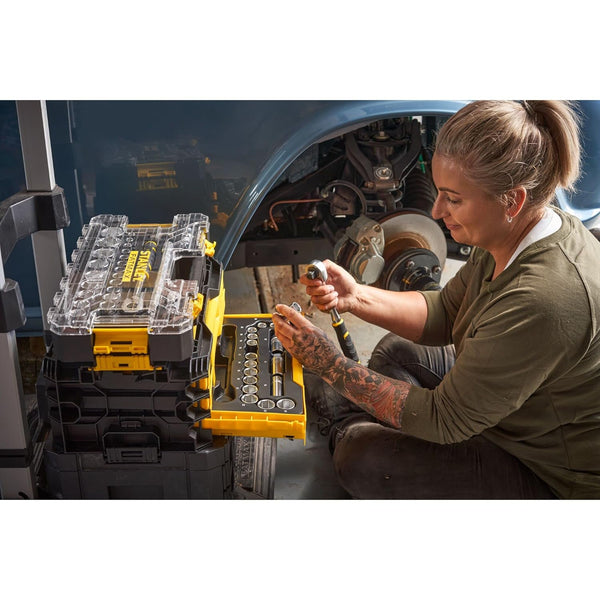 Stanley 126 Pcs 3 Drawer Tool Box FMMT98107-1 | Automotive Repair, Workshop, Garage & Industrial Maintenance Applications