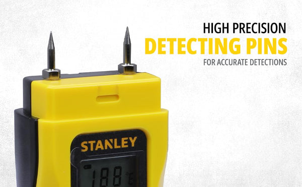 Stanley, Stanley Moisture Meter, Stanley 0-77-030, Digital Moisture Meter, Wood Moisture Meter, Building Moisture Meter, Moisture Detector, Moisture Tester, Construction Moisture Meter, Wall Moisture Meter, Concrete Moisture Meter, Plaster Moisture Meter, Woodworking Tools, Building Inspection Tool, Leak Detection Tool, Civil Engineering Tools, Professional Measuring Tools, Stanley Measuring Tools, Moisture Measuring Instrument, Lion Tools Mart