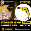 Stanley SDH550N 13mm Hammer Drill Machine - 550W High Performance