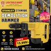 Stanley STHM10K 10kg Demolition Hammer - 1600W Heavy Duty Concrete Breaker