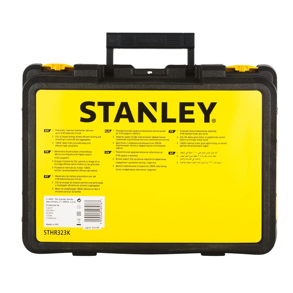 STANLEY, STANLEY POWER TOOL, ROTARY HAMMER, STANELY 3 MODE ROTARY HAMMER.Stanley, Stanley STHR323K, 1250W Rotary Hammer, 32mm Rotary Hammer, SDS Plus Hammer, 3 Mode Hammer Drill, SDS Plus Rotary Hammer, Concrete Drilling Machine, Masonry Hammer Drill, Hammer Drilling Machine, Chisel Hammer, Demolition Hammer, Concrete Chipping Machine, Construction Hammer Drill, Rotary Hammer Machine, Power Hammer Drill, Heavy Duty Hammer Drill, 3.5J Rotary Hammer, 4100 BPM Hammer, Anchor Hole Drilling Machine, Concrete Dri