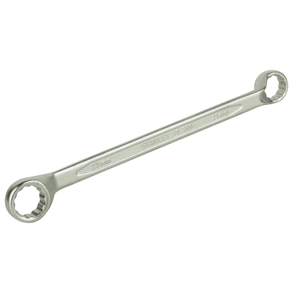 Stanley Shallow Offset Bi-Hex Ring Spanner 70-389E 21x23mm