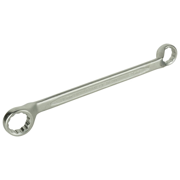 Stanley Shallow Offset Bi-Hex Ring Spanner 70-391E 25x28mm